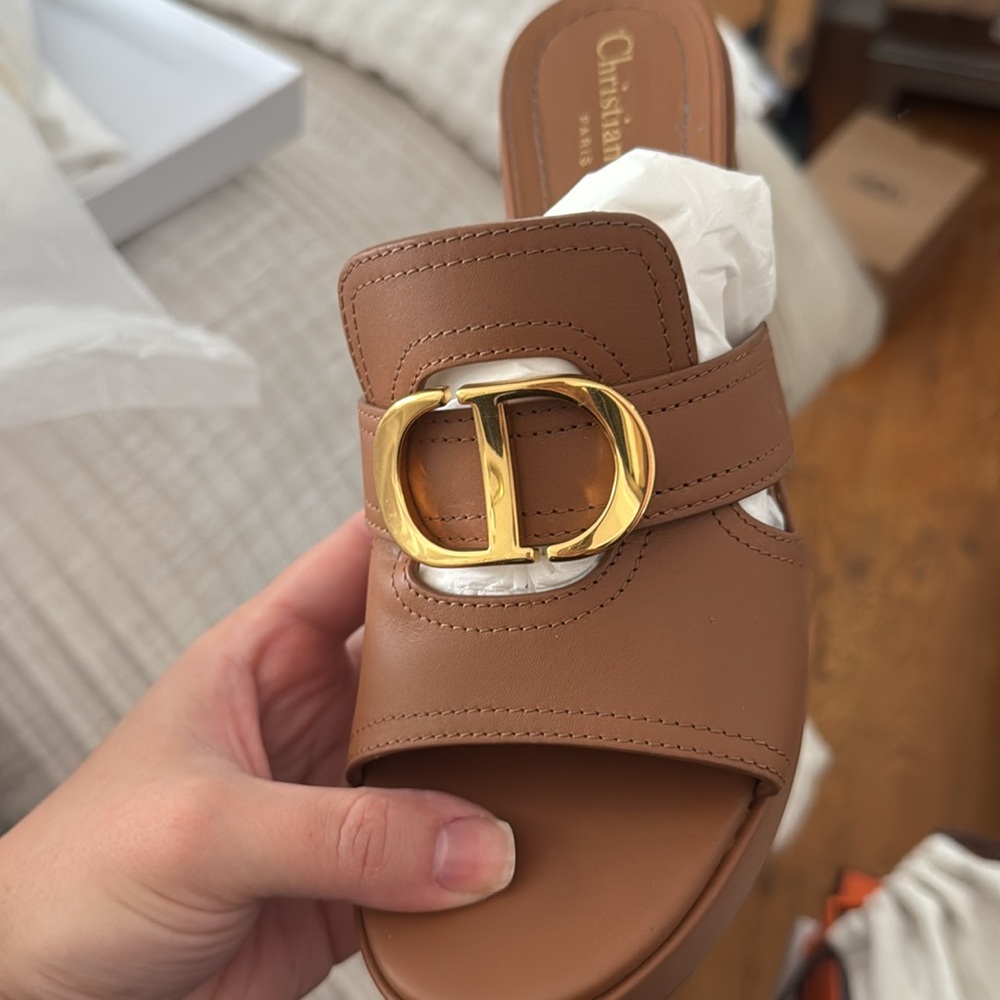 Christian Dior Platform Sandal 30 Montaigne - Picture 3 of 5